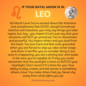 Natal Moon in Leo - Bonnie Gillespie