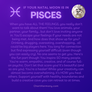 Natal Pisces Moon