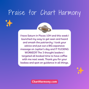 Praise for Chart Harmony with Bonnie Gillespie