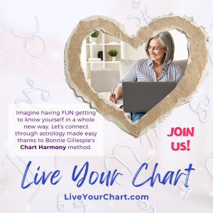 Join Live Your Chart with Bonnie Gillespie!