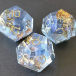 astrology divination dice D12 - planets, signs, houses