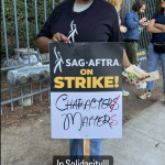 Tamika Simpkins on strike