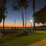 our santa monica bluffs after sunset