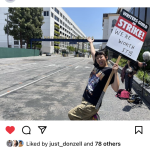 Quincy Cho on strike